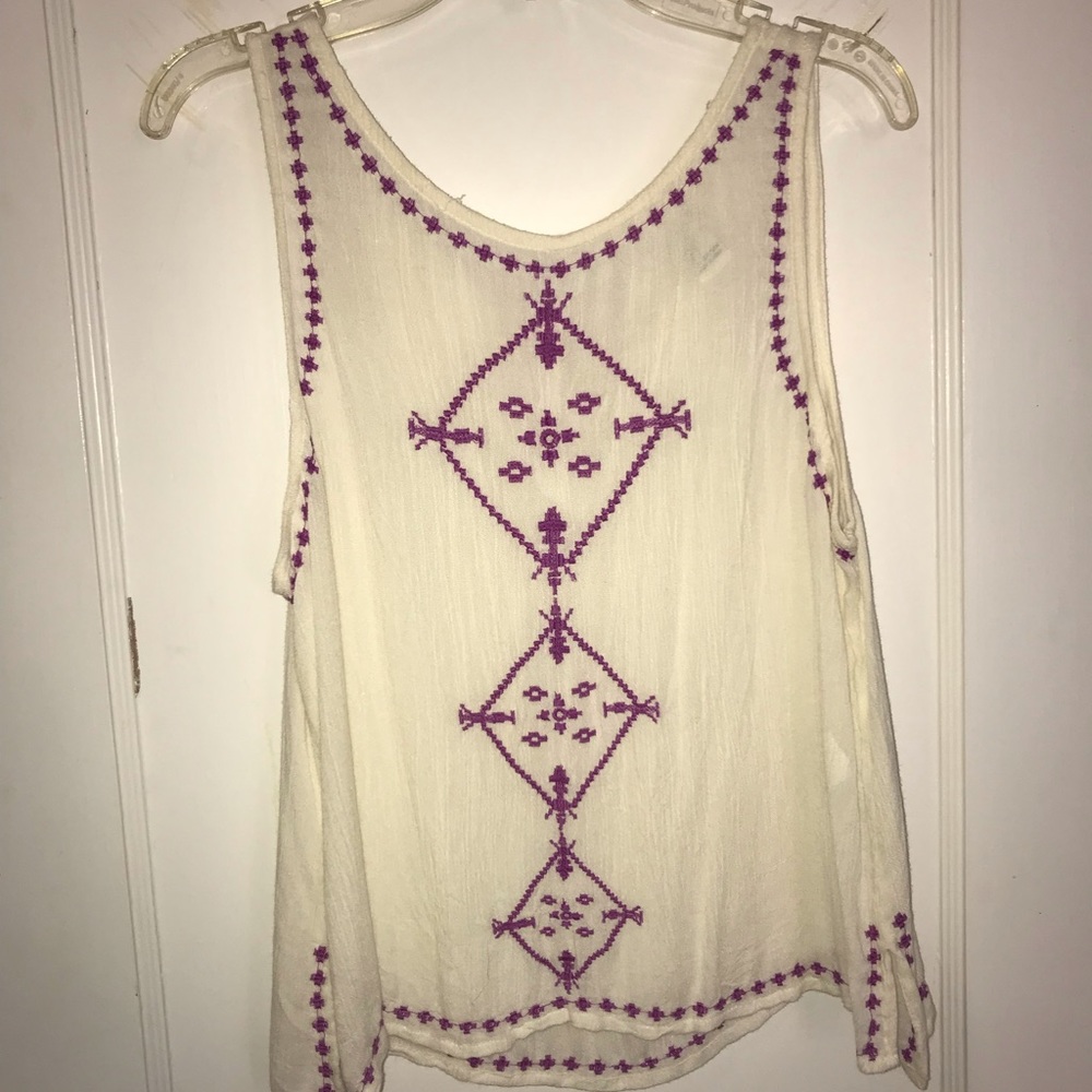 printed tank top